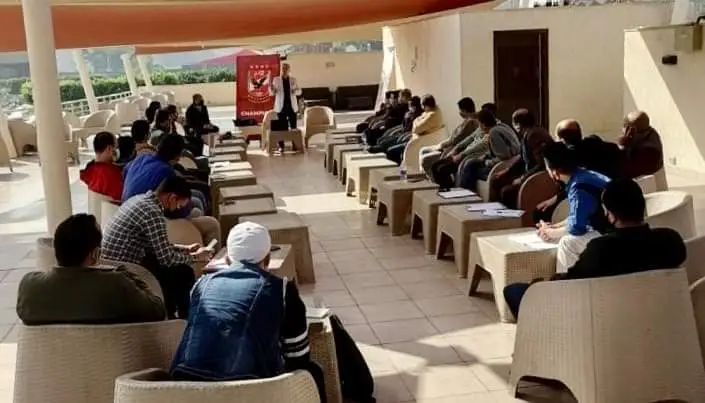 نجاح كبير لمحاضرات مراقبة جودة النظام الغذائي بمنافذ الأهلي