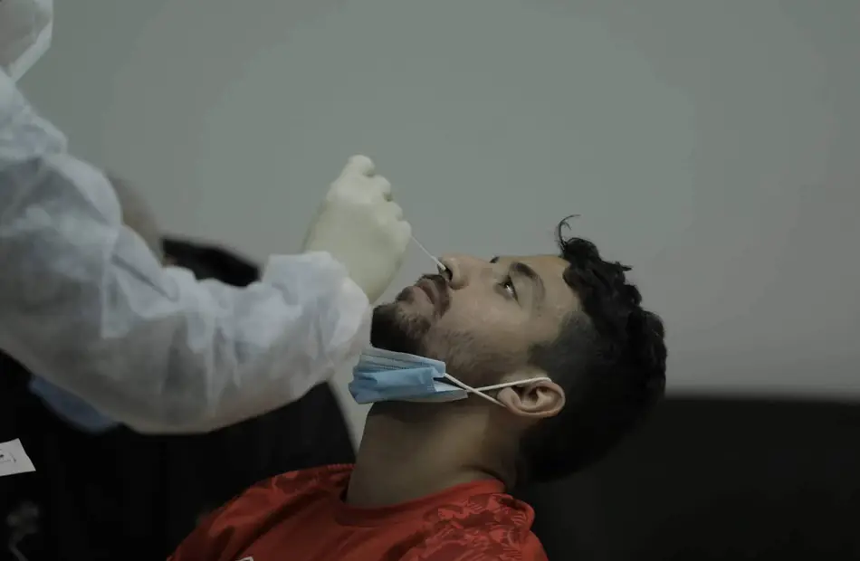 الأهلي يجري مسحة طبية استعدادًا لمواجهة «البنك الأهلي»