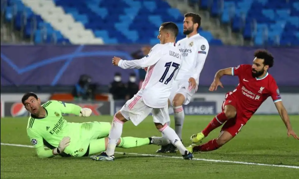 رقم قياسي جديد ينتظر صلاح أمام ريال مدريد