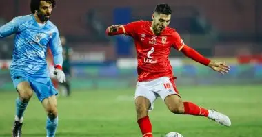 موسيمانى يعيد محمد شريف لهجوم الأهلى أمام المقاولون فى موقعة الخميس