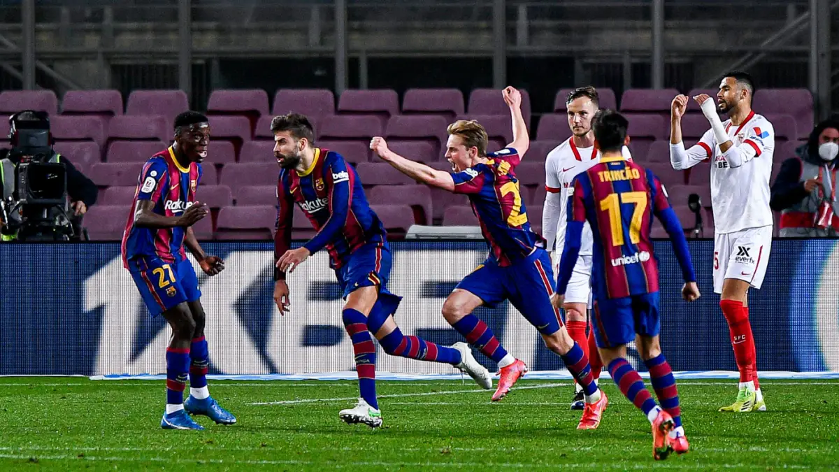 أحياء وباقون.. برشلونة يستعيد كبريائه بريمونتادا على إشبيلية في الكأس