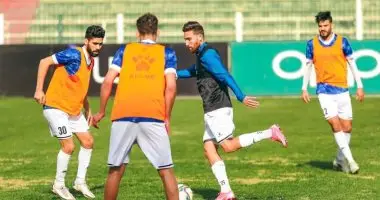التعادل السلبى يحسم نتيجة الشوط الأول بين المقاولون وغزل المحلة فى الدورى