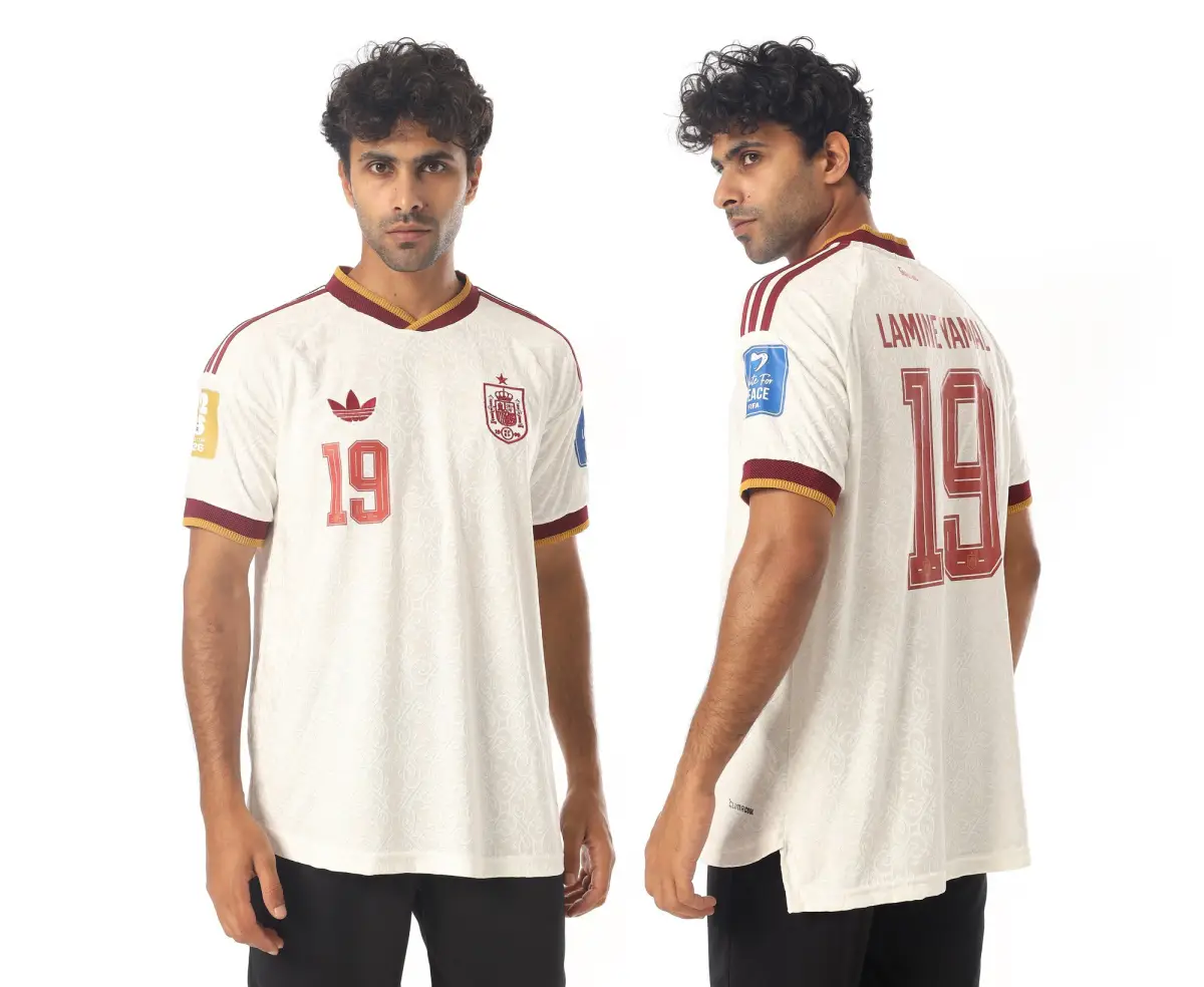 قميص منتخب إسبانيا الاحتياطي 2026/27 مع طباعة لامين يامال 19 AT-198
