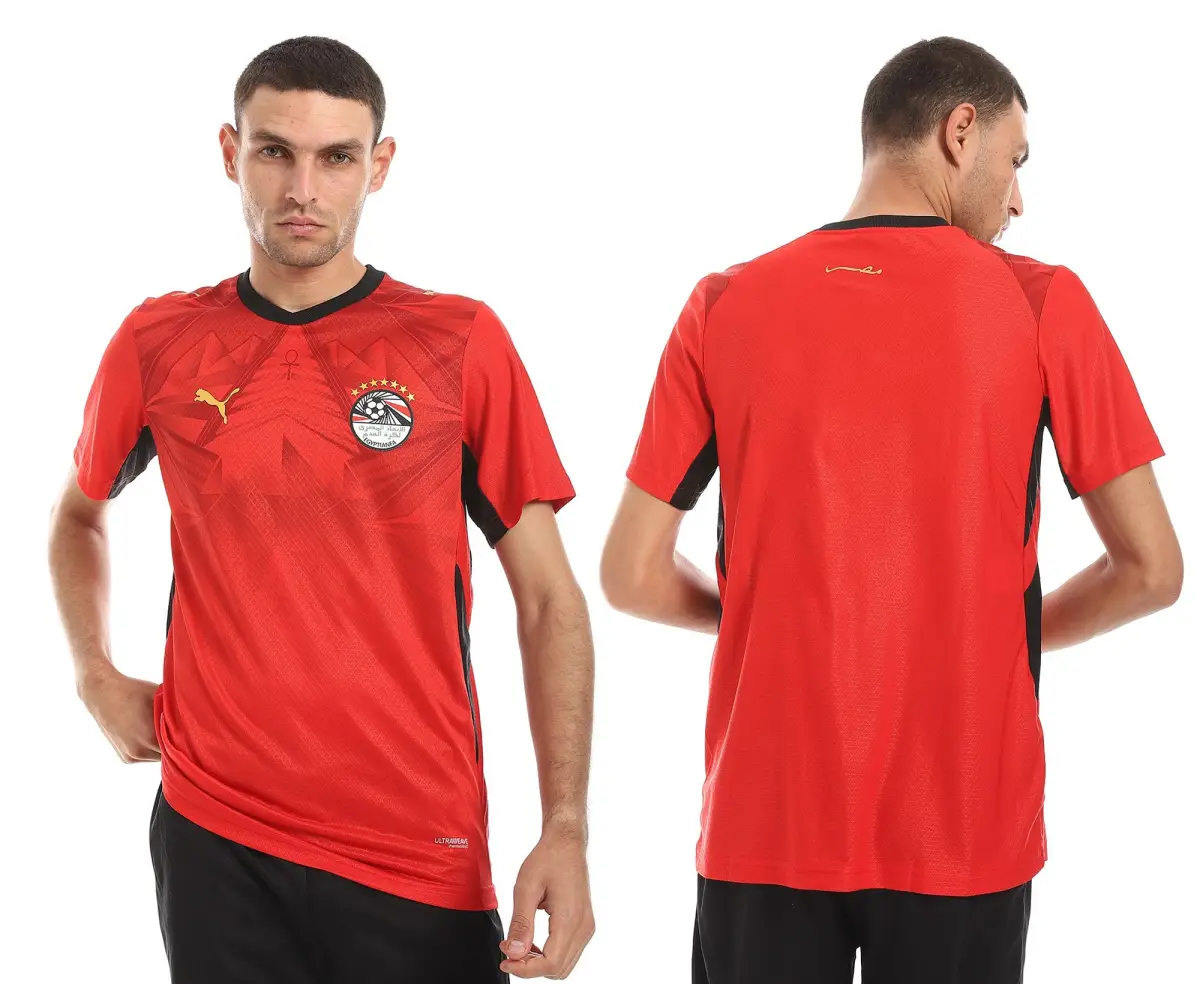 قميص منتخب مصر الأساسي 2026/27 - نسخة اللاعبين الاقتصادية