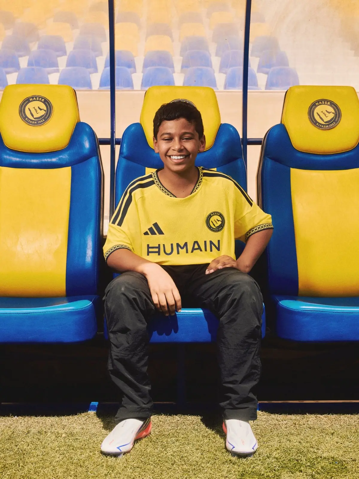 قميص النصر الأساسي 2026/27 بشعارات ثري دي TH-134