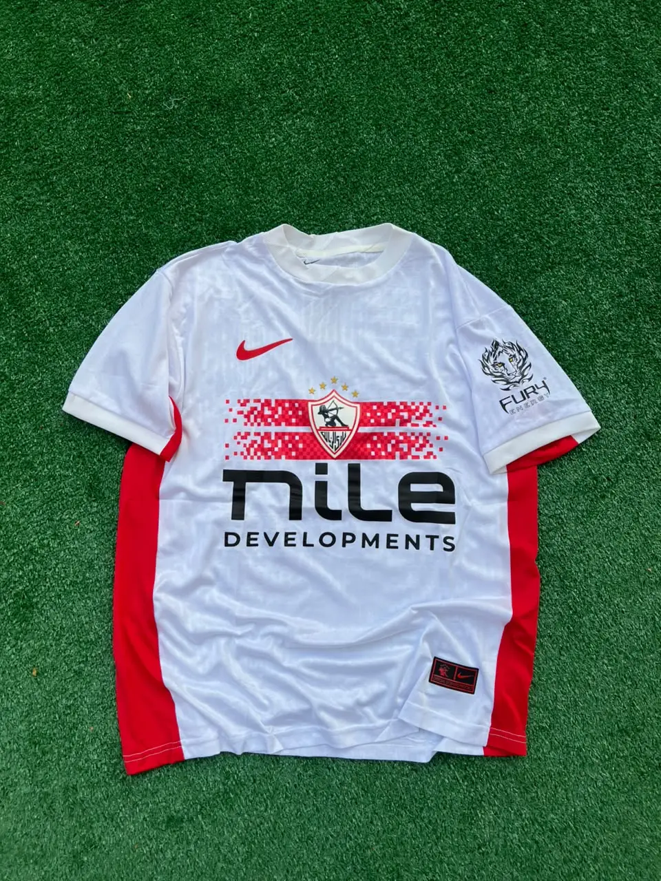 قميص الزمالك الأساسي 2026/27 بشعارات ثري دي TH-133
