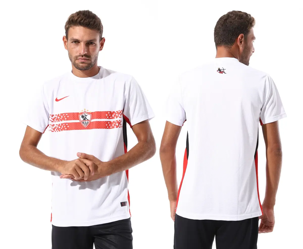 قميص الزمالك الأساسي 2026/27 بشعارات ثري دي TH-133