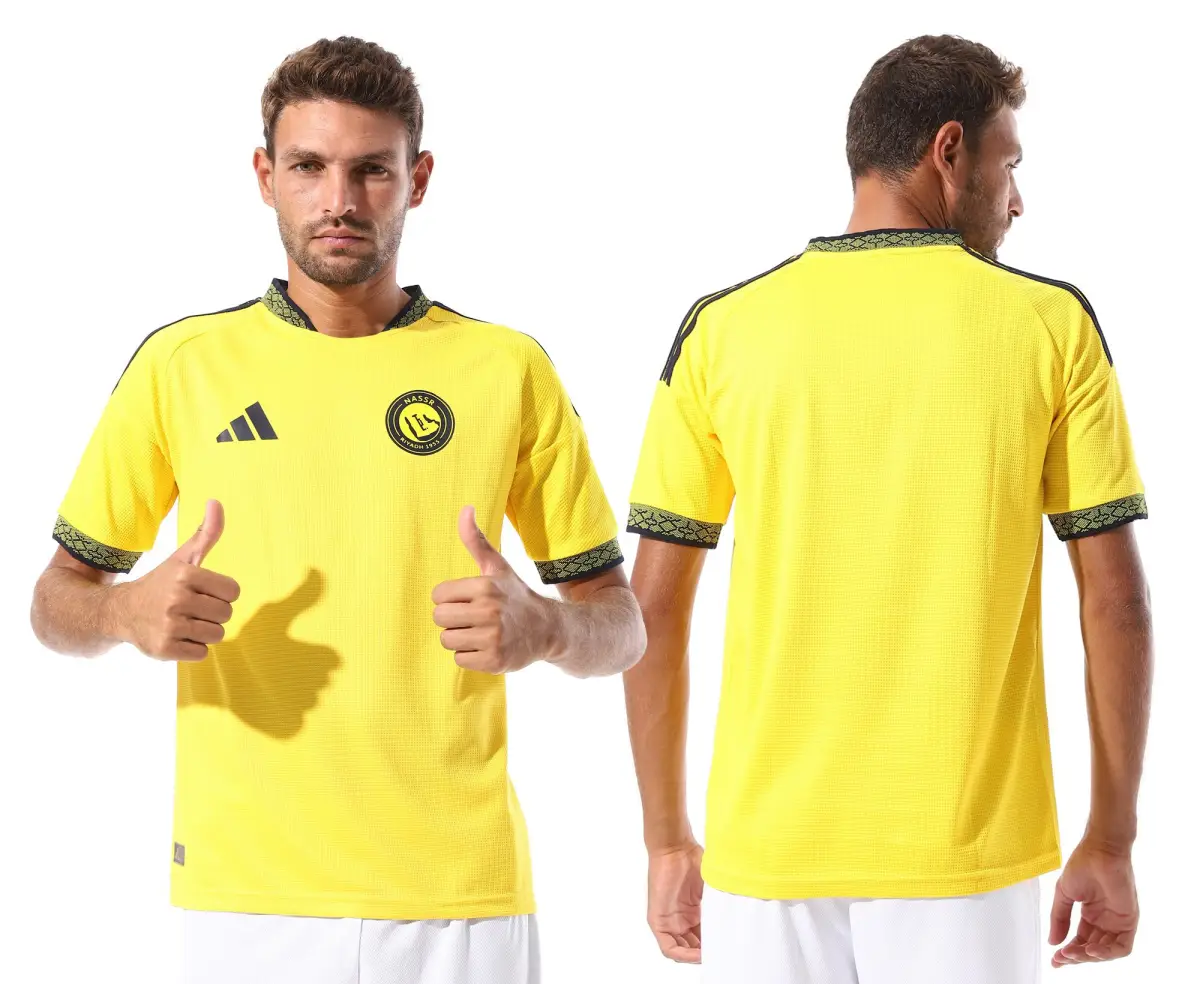 قميص النصر الأساسي 2026/27 بشعارات ثري دي TH-134