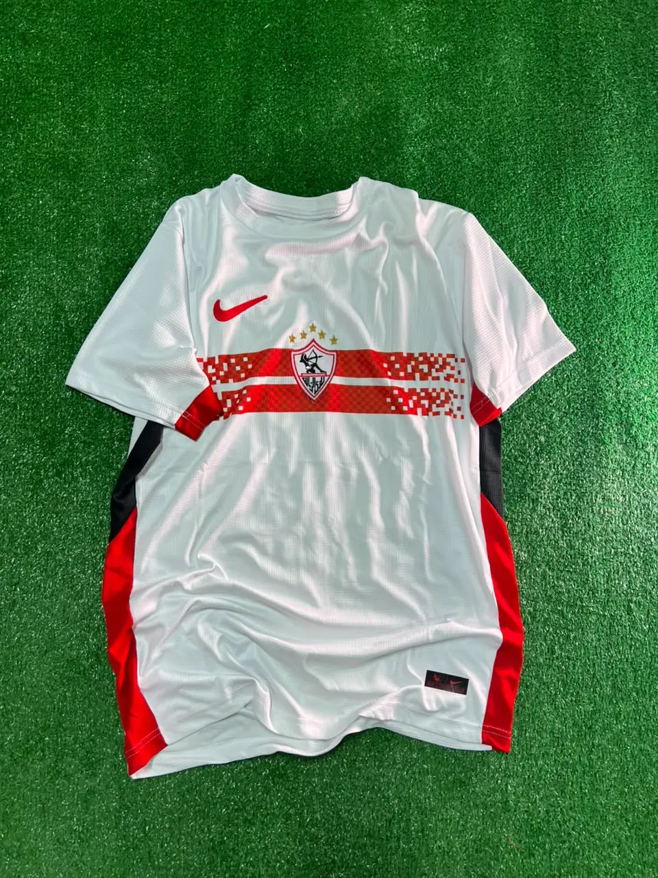 قميص الزمالك الأساسي 2026/27 بشعارات تطريز TH-141