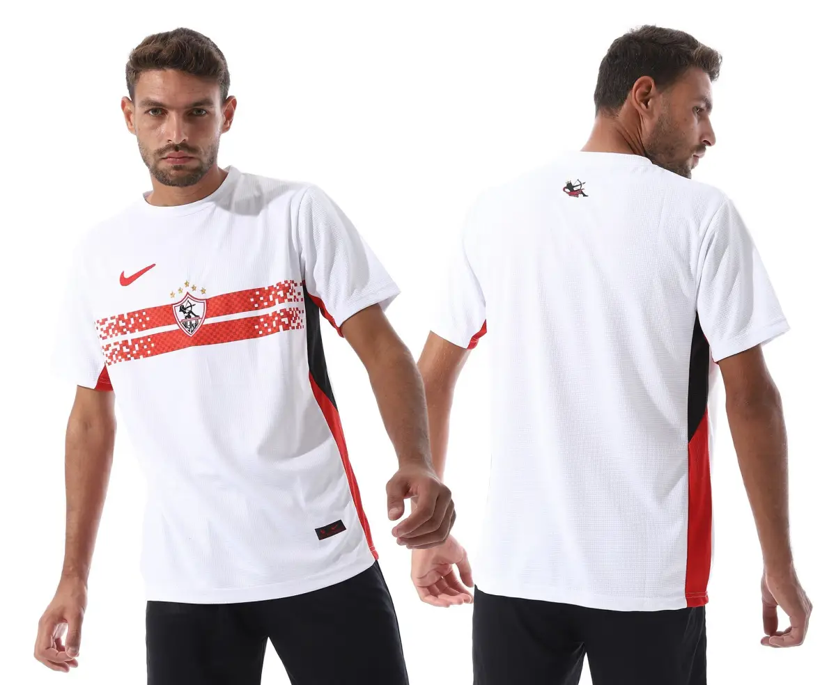 قميص الزمالك الأساسي 2026/27 بشعارات تطريز TH-141