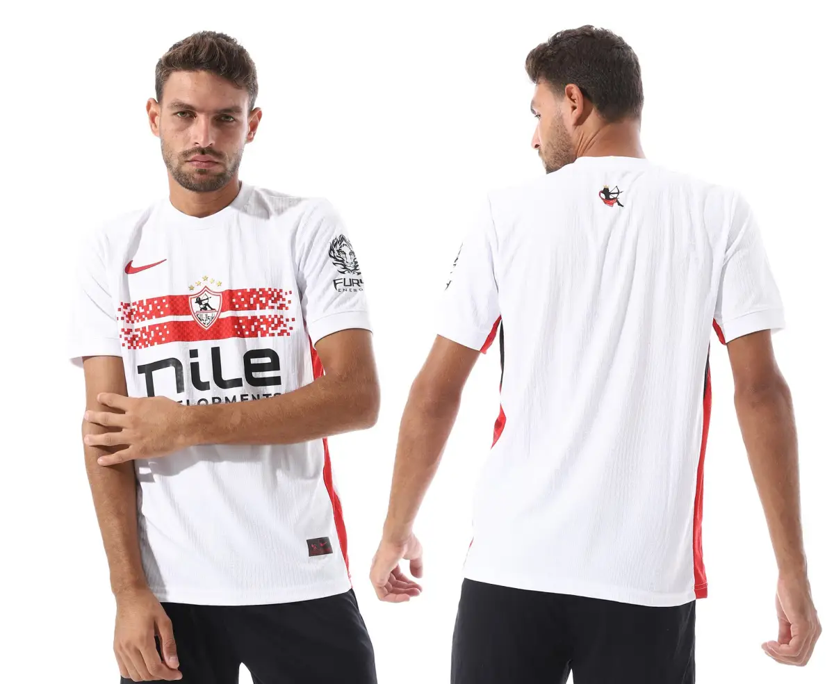 قميص الزمالك الأساسي 2026/27 - نسخة اللاعبين الاقتصادية