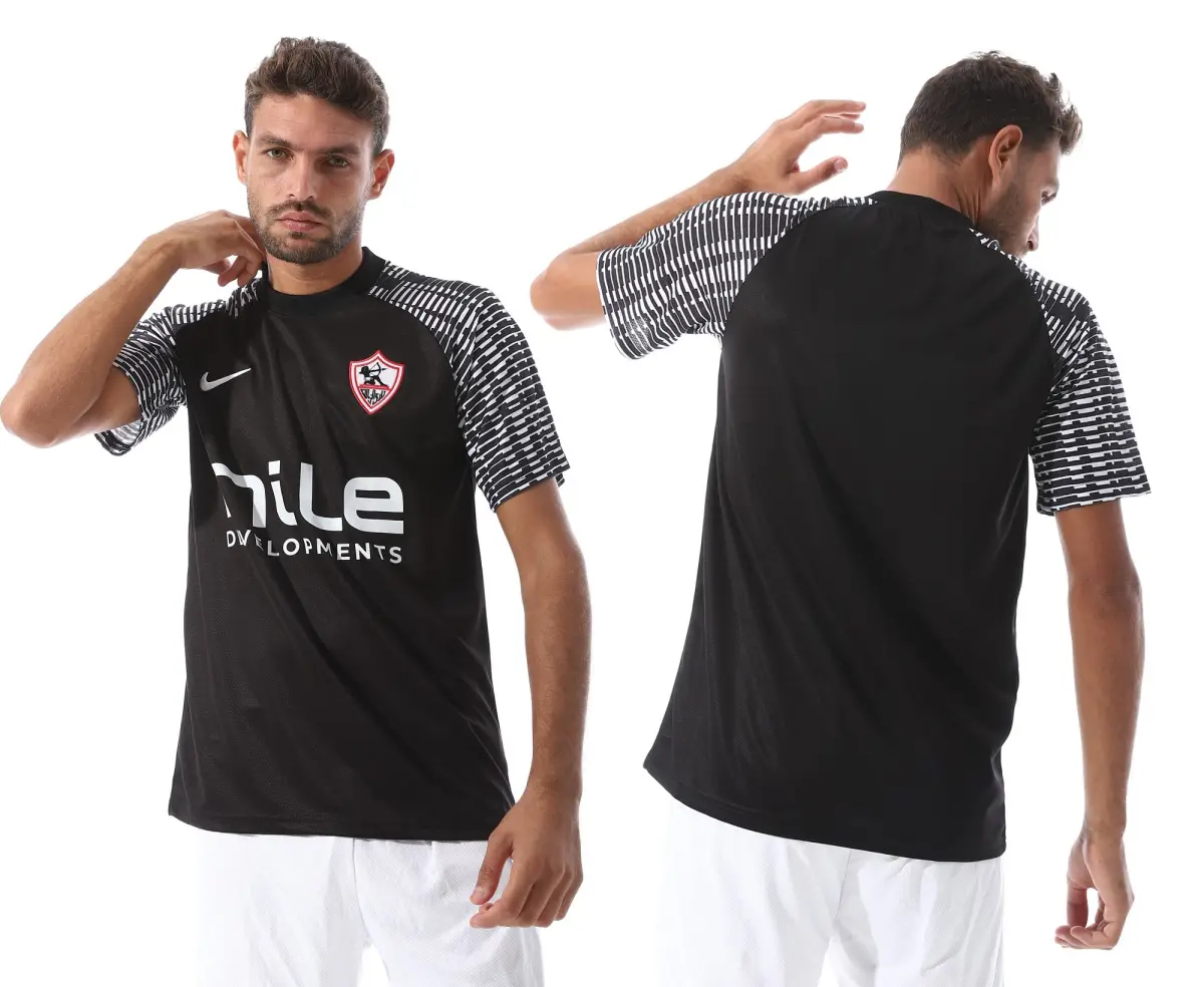 قميص الزمالك لما قبل المباريات 2026/27 بشعارات تطريز AT-249