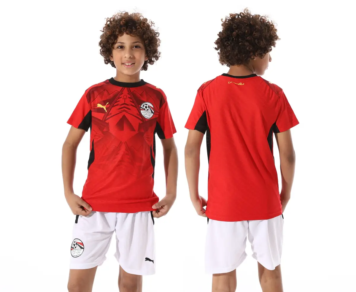 طقم منتخب مصر الأساسي 2026/27 للأطفال TH-120